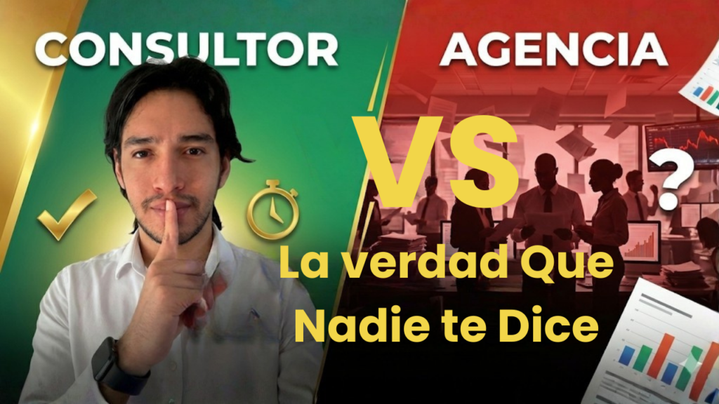 Consultor Meta Ads vs Agencia: Diferencias Reales - Consultor Independiente vs Agencia de Marketing Digital - SERGIO VARGAS SIERRA