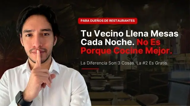 publicidad para restaurantes - Sergio Vargas Sierra consultor de marketing digital explica por qué algunos restaurantes llenan mesas cada noche y otros no
